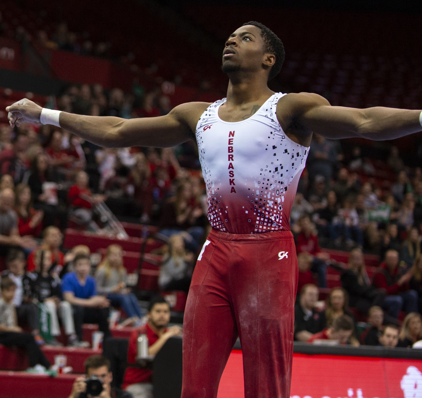 NU men's gymnastics vs. Illinois, Oklahoma, 2.2